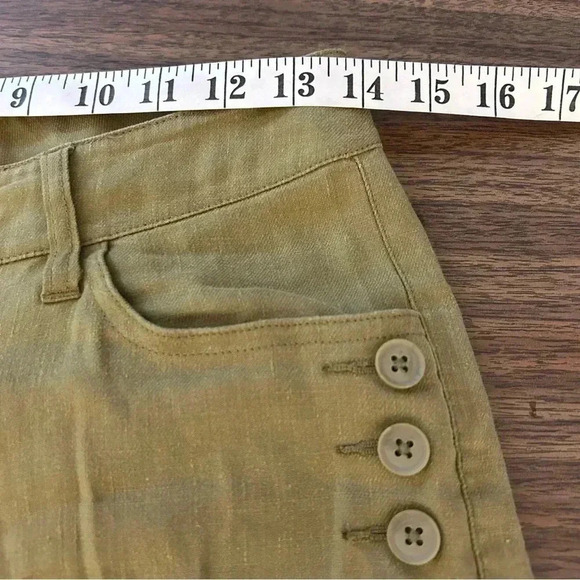 Cabi Charlie Trouser  5314R linen blend size 2 - Picture 8 of 12